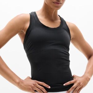 Athleta Black Fitted Tank Top